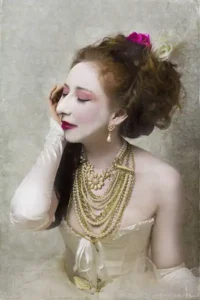 Victorian woman portrait