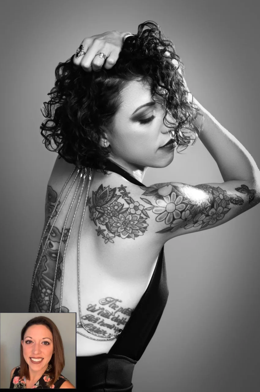 Before and After Anelina Garcia