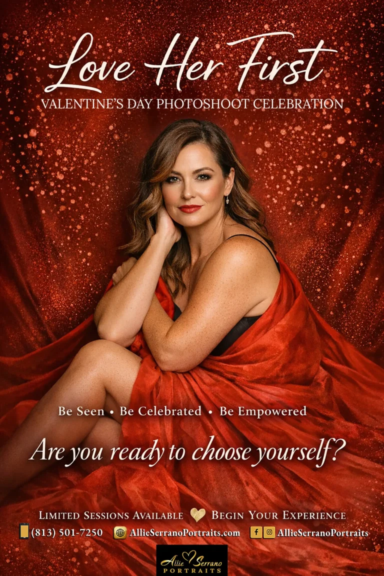 Love Her First Valentines Day Photoshoot Celebration