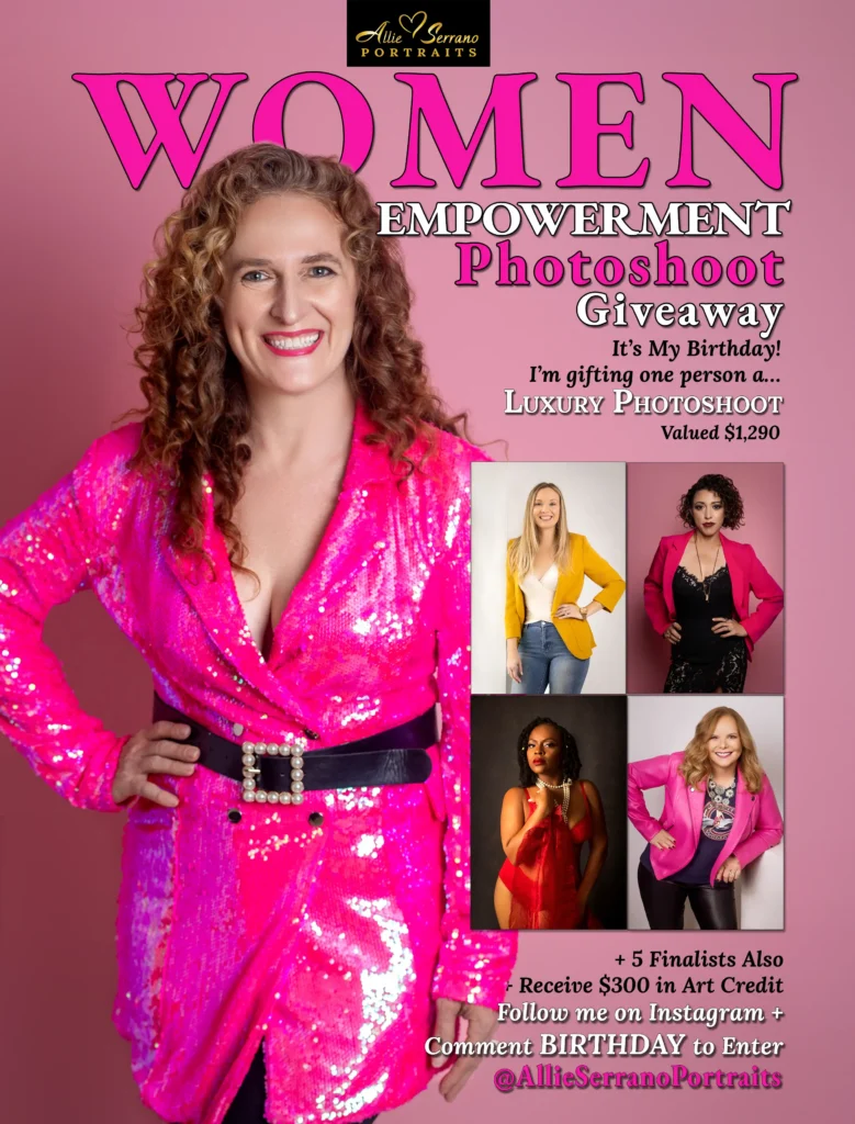 Birthday photoshoot giveaway