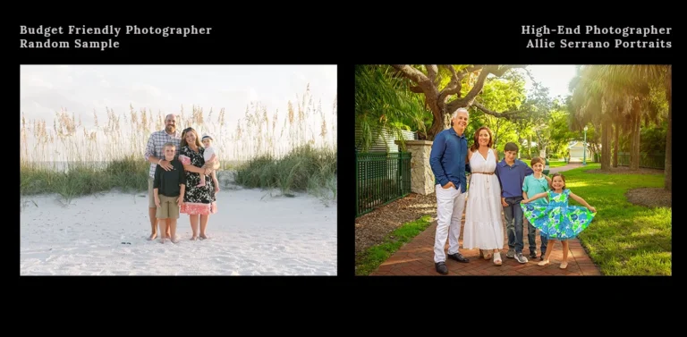 The Difference Between Budget Friendly and Luxury Photographer