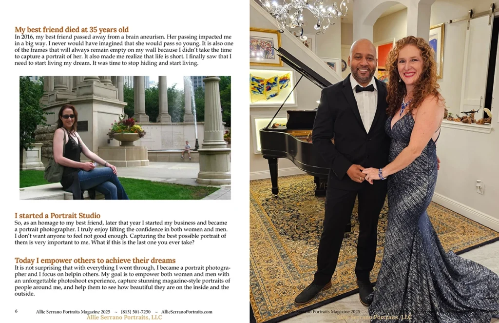 Allie Serrano Portraits Magazine 2025-2026