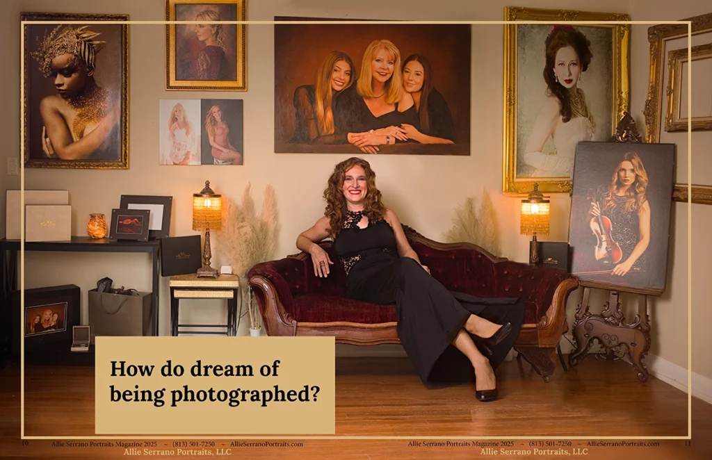pricing, Allie Serrano Portraits Magazine 2025-2026