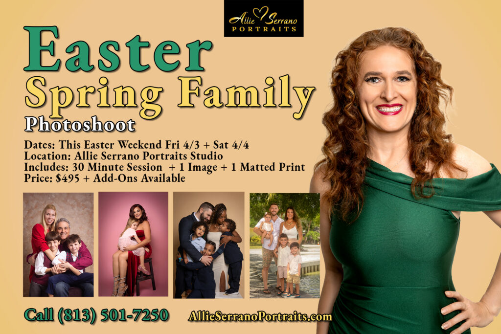 Easter Weekend Spring Family Photoshoot